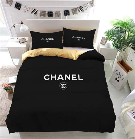 designer bed sheets chanel|Chanel throw blanket.